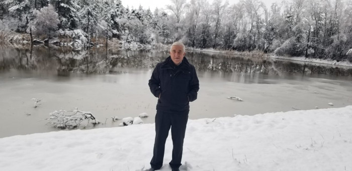 Kızılcahamam'a 2021 yılının ilk karı yağdı