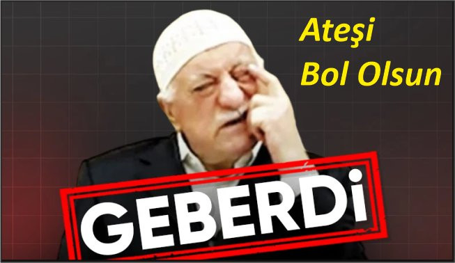 Fetullah Gülen denen hain Amerika'da Geberdi