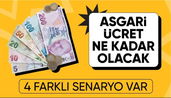 TCMB ve OVP enflasyon beklentisine göre asgari ücrete zam senaryoları